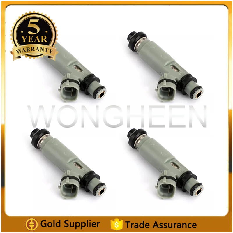 4PCS 23250-15040 For Toyota Corolla AE11 4AFE Soluna Fuel Injectors 23209-15040 2325015040 2320915040