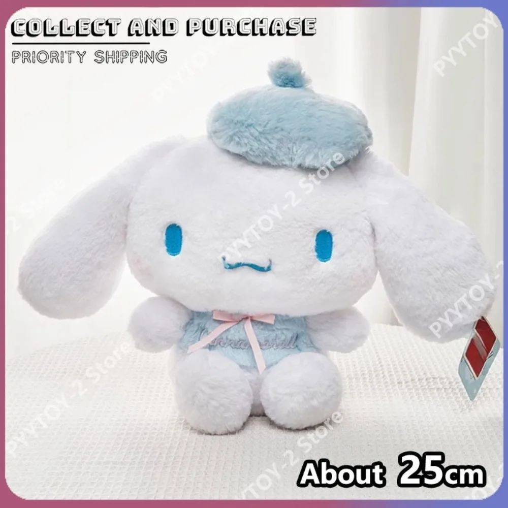 

Плюшевая игрушка Sanrio Cinnamoroll, милые мультяшные мягкие куклы, товары с животными персонажами, мягкая подушка, игрушки для сна, подарки на день рождения