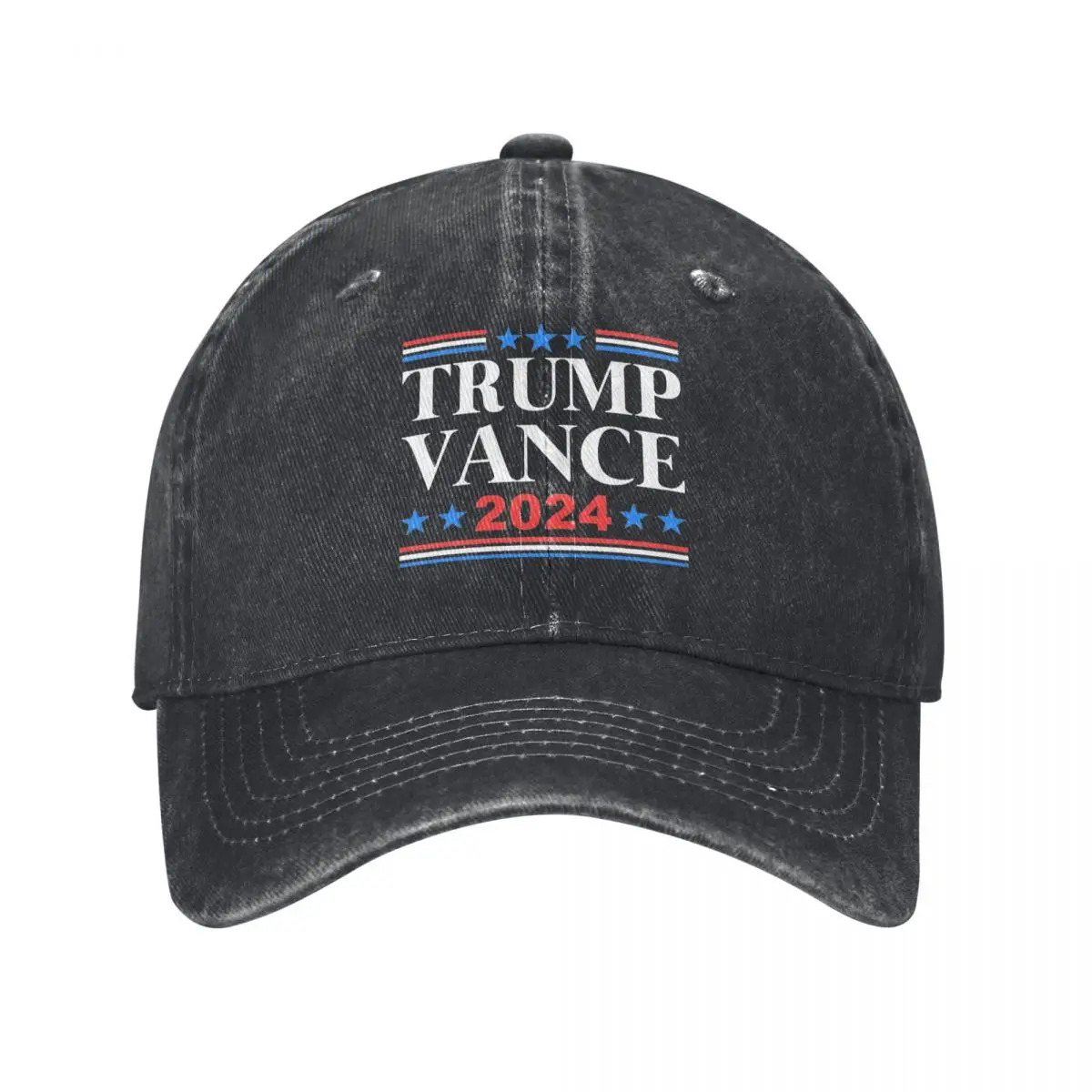 MAGA Trump Vance 2024 Baseball Cap Retro Distressed Washed Headwear for Men Women Outdoor Running Golf Hats Cap