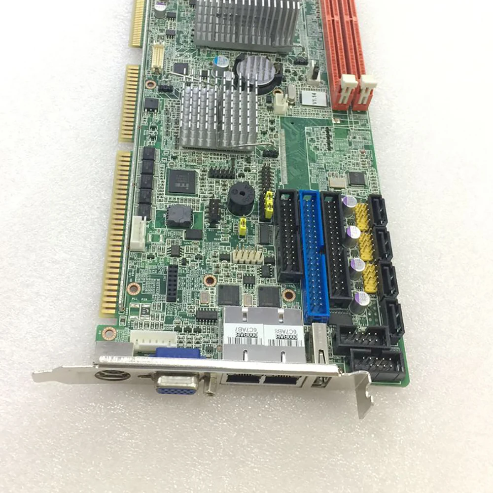 Dispositivo Motherboard com CPU Controle Industrial, PCA-6011G2, PCA-6011 Rev.A1