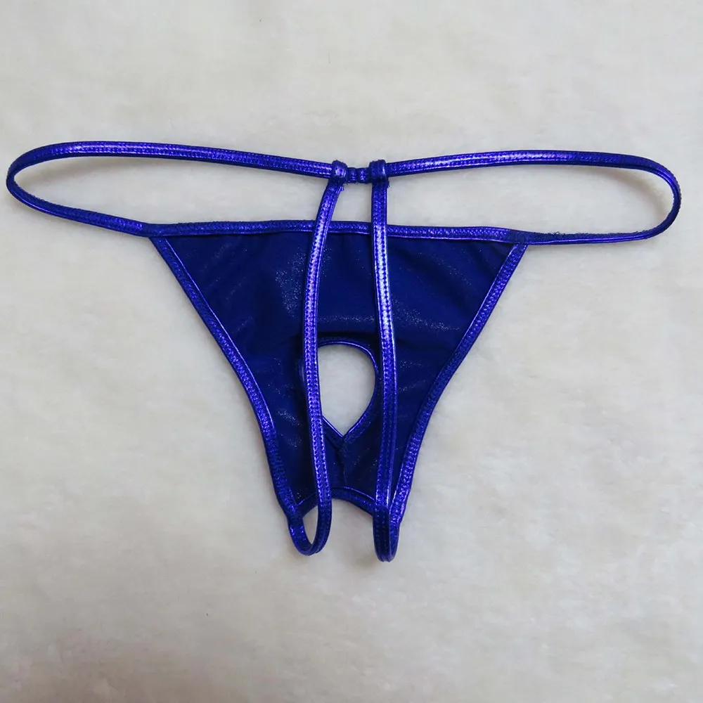 Thong Briefs Underwear Briefs Clothes Design Faux Leather G-String Jock Mens Panties Brand New Fashion Stylish