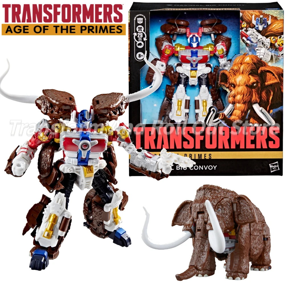 

In Stock Transformers Age of The Primes Leader Maximal Big Convoy Mammoth Prime Action Figure Model Toy Collection Hobby Gift