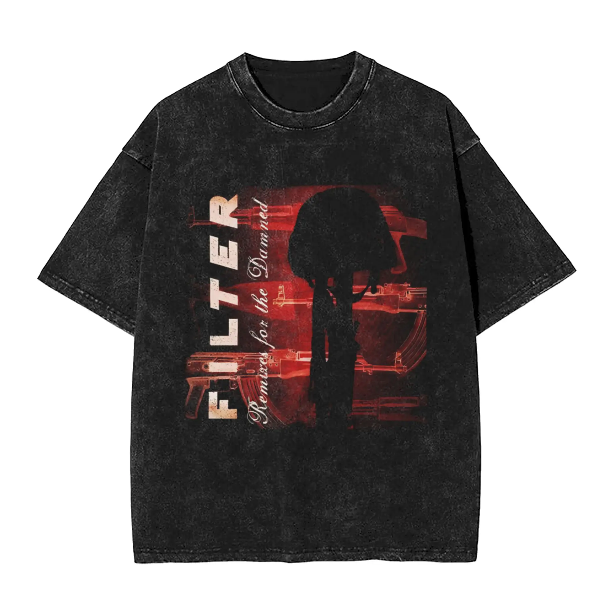 I m Not the Only One Filter Classic Cool A Washed T Shirt Men's Women's Oversized Cotton Tees Tops