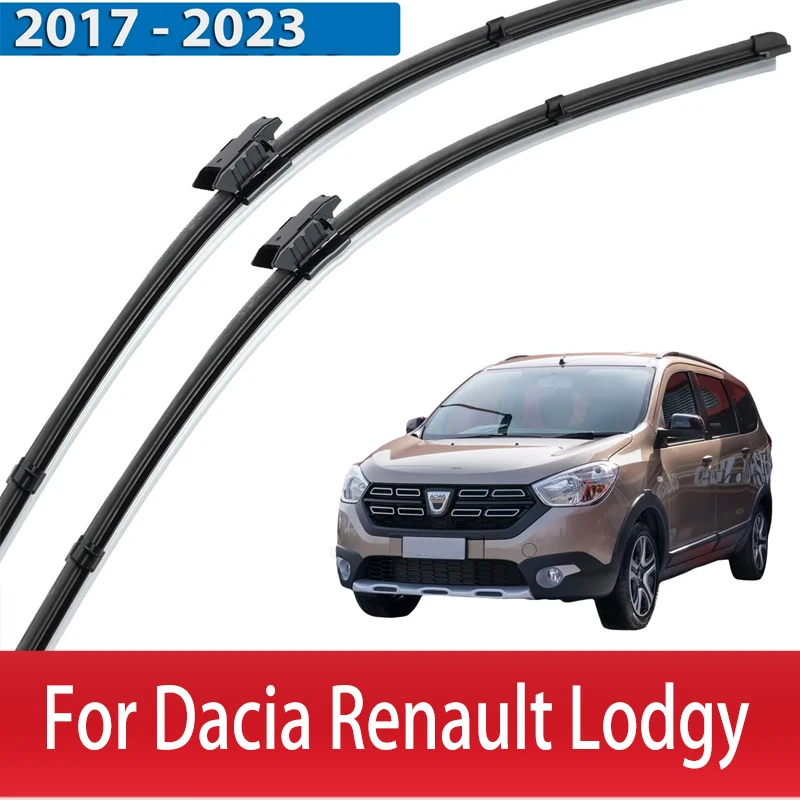 

Wiper Front Wiper Blades Set For Dacia Renault Lodgy 2017 - 2023 Windshield Windscreen Window Brush 22"+16" windshield wiper