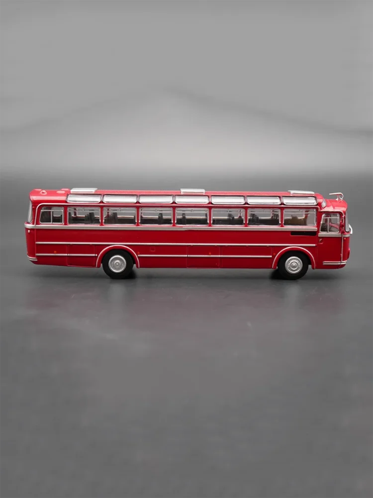 Diecast 1:43 Scale Ixo Van Hool 306 Belgian Bus Alloy Vehicle Model Finished Simulation Collection Decoration Gift Toys Display