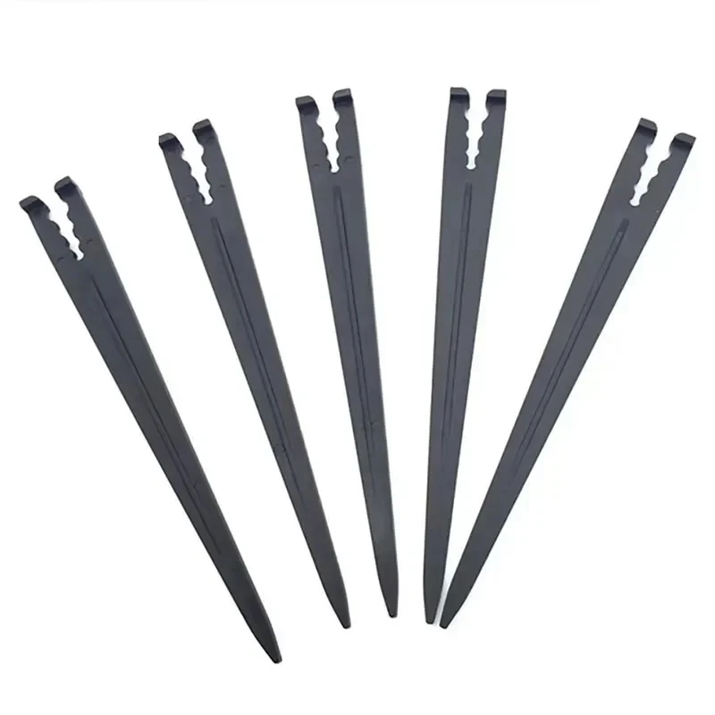 150Pcs Plastic Y-shape Fixed Stems Holder Bracket For 4/7 or 3/5mm Tubing Watering Pipe Hose Garden Micro Drip Irrigation Tools