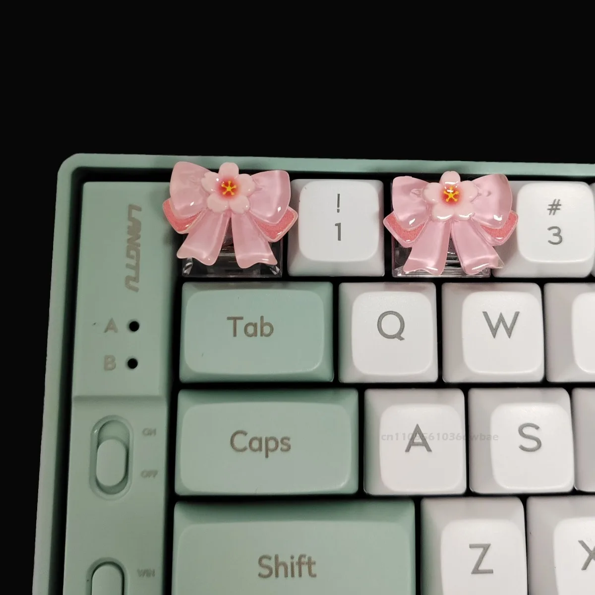 Bowknot Sakura ESC Copritasti per Cherry Profilo MX Switch Tastiera meccanica Copritasti Ufficio Amico Regalo Accessori di gioco ﻿ ﻿