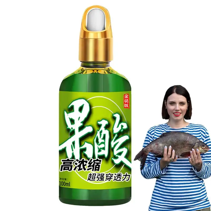 Fish Attractant Liquid 100ml High Concentration Fish Bait Attractant Fishing Liquid Strong Fish Attractant. Fishing Accessories