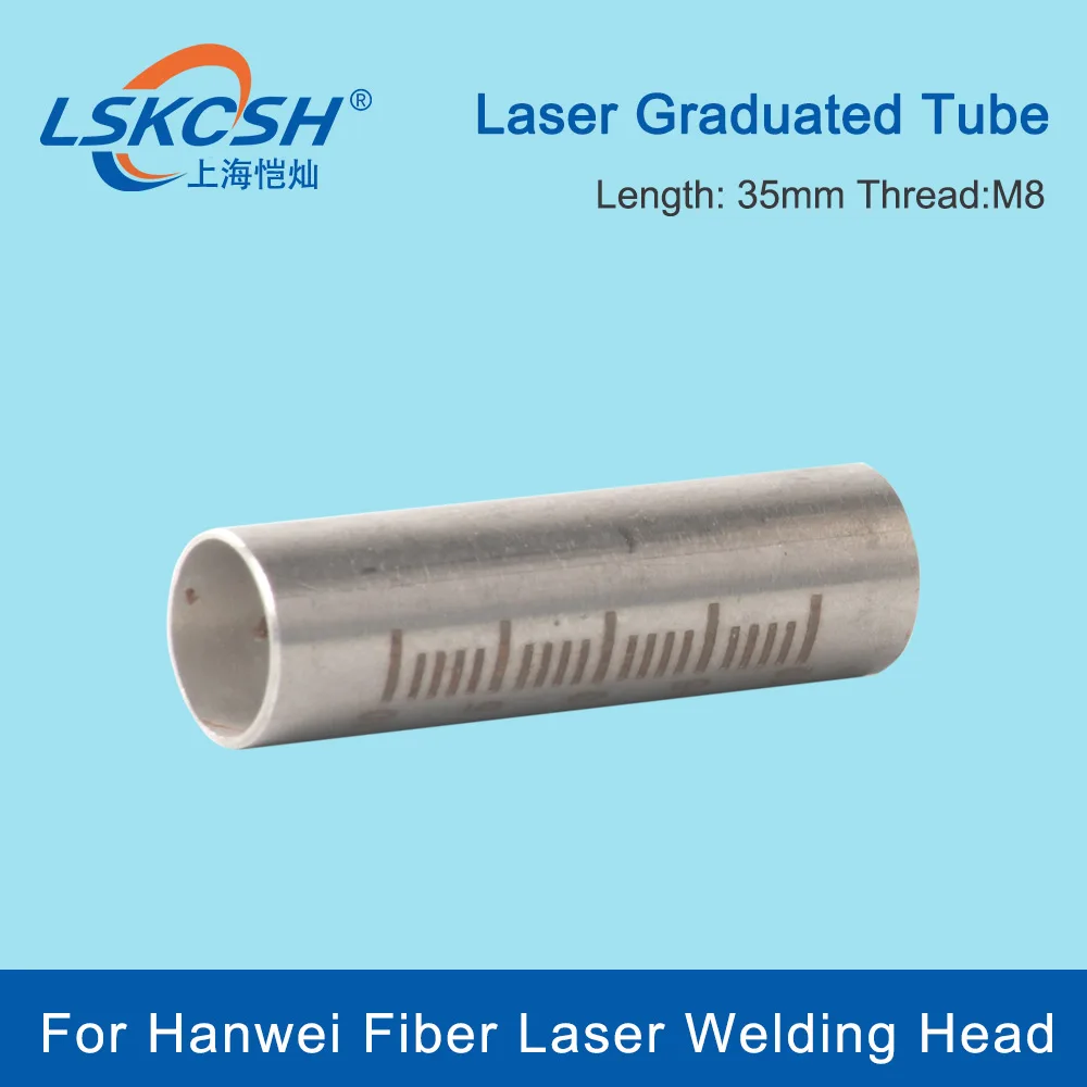 LSKCSH 10Pcs/Lot High Quality Laser Graduated Tube Nozzle Connector For Hanwei Hand-Held Fiber Laser Welding Machines