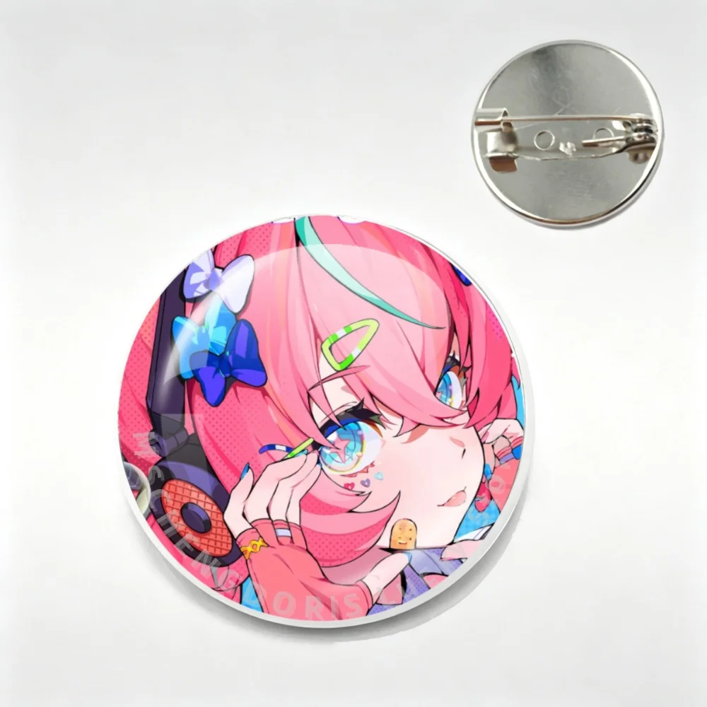 20MM/25MM Pins Angels Of Delusion Game Zenless Zone Zero Pin Badge Round Brooch Decor Accessories Fans Collect Friend Gift MS051