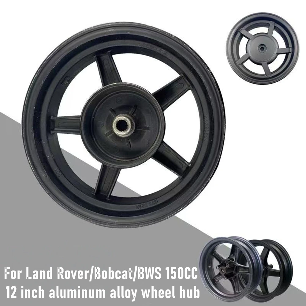 

Motorcycle Front Rear Wheel Hub 3.50×12 inch Aluminum Alloy Vacuum Wheels Rim For Land Rover Bobcat BWS 150 Rims Accessories