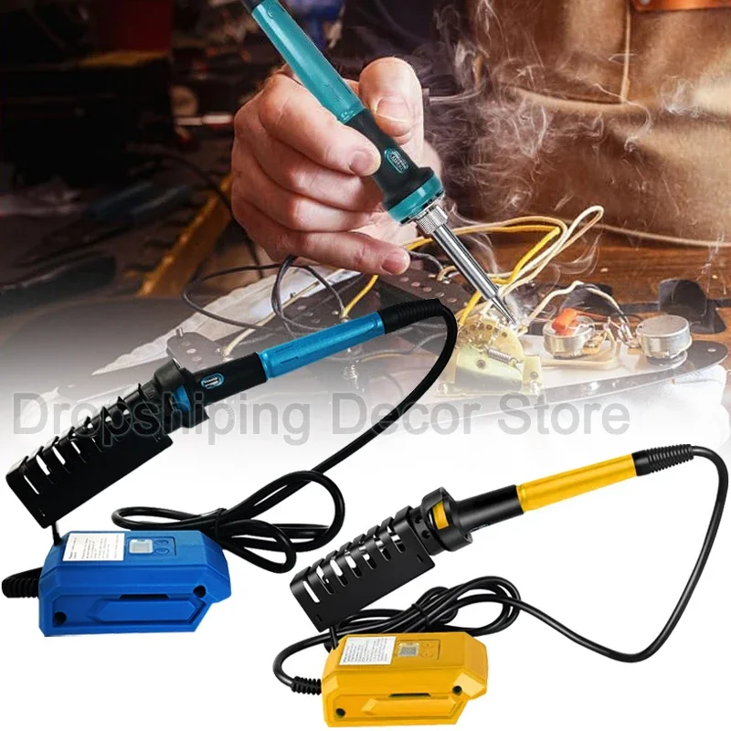 

for Makita/Dewalt/Milwaukee 18V Battery 60W Digital Electric Soldering Iron 300-510℃ Temperature Adjustable Welding Repair Tool