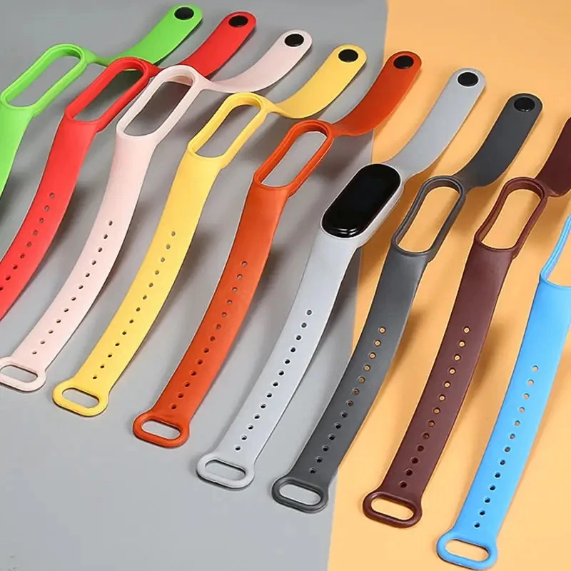 Watch Strap For Xiaomi Mi Band 7 6 5 4 Wristband men/women Silicone Bracelet NFC Straps correa Mi Band 6 7 3/4 band5 watchbands