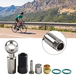 Bicycle Hydraulic Cable End Banjo Connector Set Connect Insert For-Shimano SLX XT XTR Hydraulic Disc Brake Hose BH90 Cycling