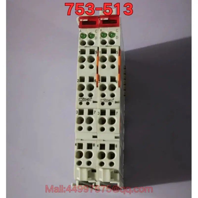 

Second-hand 753-513 PLC host module functional test is normal