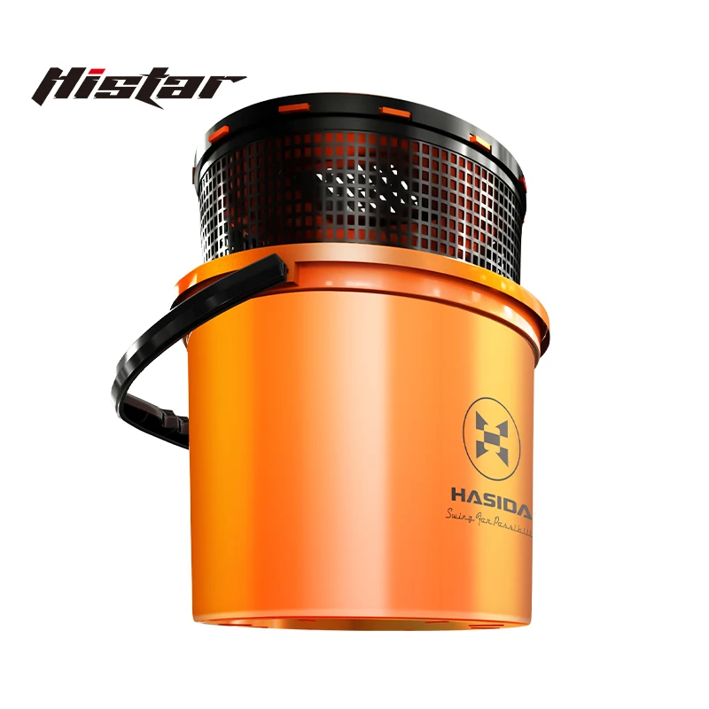 

HISTAR 6L Раздельные 2 бочки Двухслойное ведро для рыбалки с автоматическим отскоком и кислородным отверстием для живой рыбы