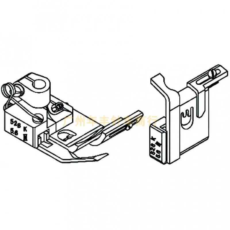 

Kh Высокое качество 528k Прижимная лапка с плоским замком 2-игольная 3-игольная прижимная лапка 3,2 мм 4,0 мм 4,8 мм 5,6 мм 6,4 мм
