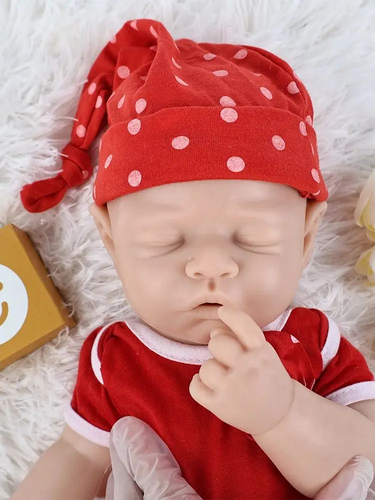 IVITA Versand aus Spanien Lager 100% Vollsilikon Unbemalte Reborn-Babypuppe Großhandel Realistische Babypuppen Lebensechte Spielzeuge