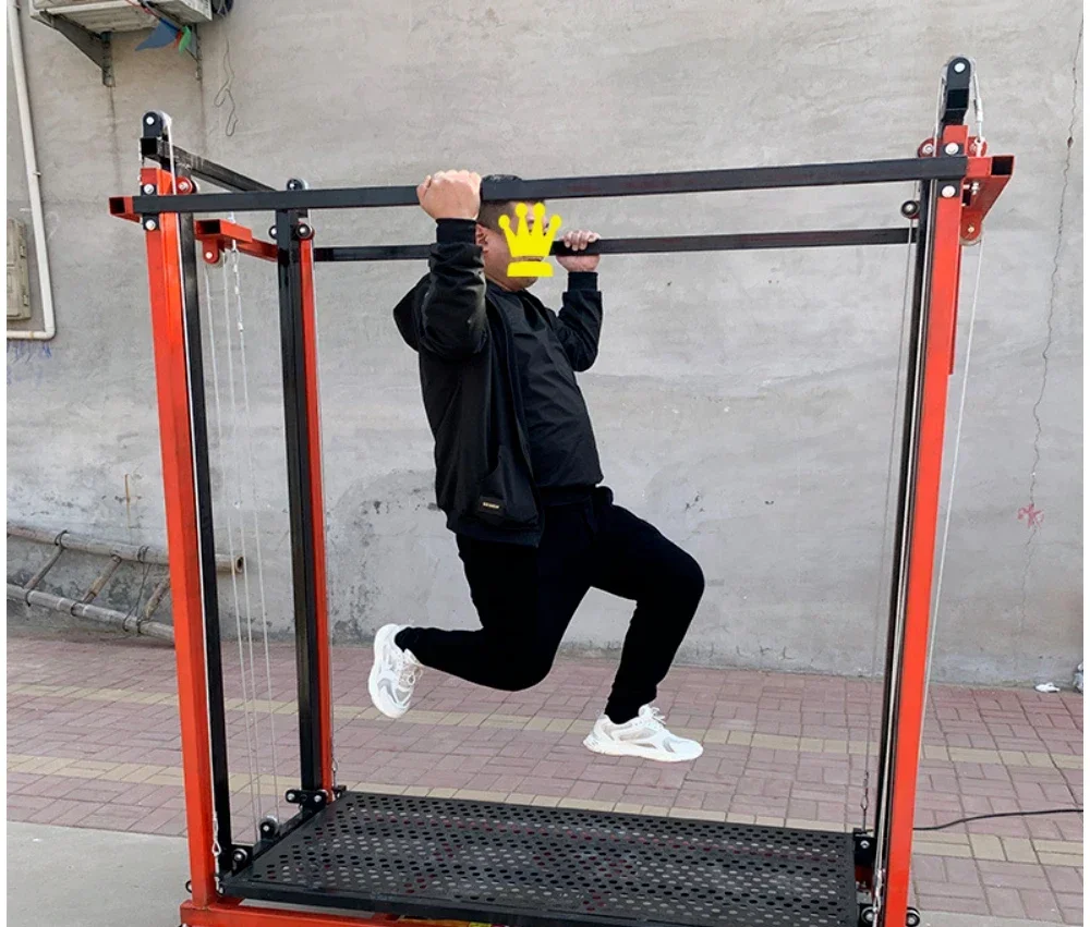 Foldable Electric Cargo Elevator Small up down Lifting Platform New Type FLASH SALE Construction Elevator for Materials