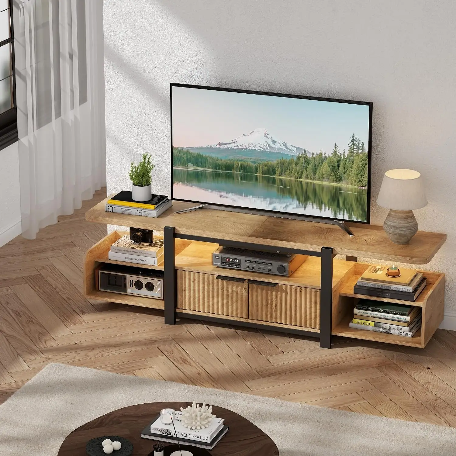 LED TV Storage Cabinet 6