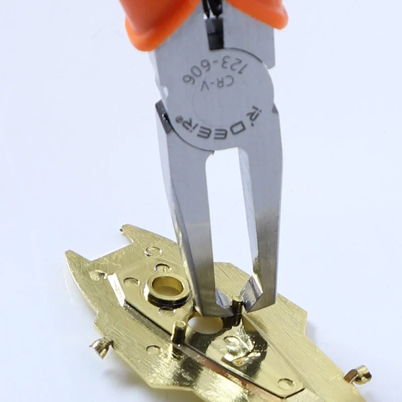 Handwerkzeug 90-Grad-Spülschneider, CR-V-Stahl | Präzisions-Fichten- und Gratschneider für Kunststoff/Modelle | 4/6/8/10 mm Kapazität – Detail 4