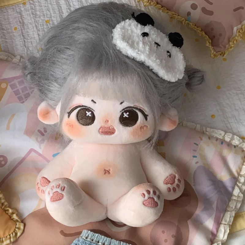 20cm Cotton Doll Idol Plush Baby Toys Cow Clothes Dressing High Quality Cute Stuffed Customization Figure Toys Collection Gift