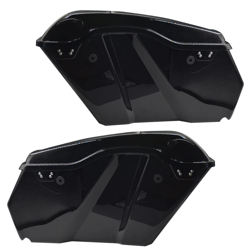 Motorcycle  Hard Chopped Performance Saddlebag Bags For Harley Touring Road King Road Glide Street Glide 2014-2023