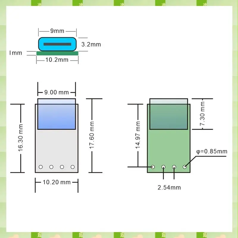 2025 1 Stück PDC004-PD Decoy-Modul PD23.0 auf DC DC-Trigger-Verlängerungskabel Typ C PD Decoy (12 V), 1 Stück PDC004-PD Decoy-Modul