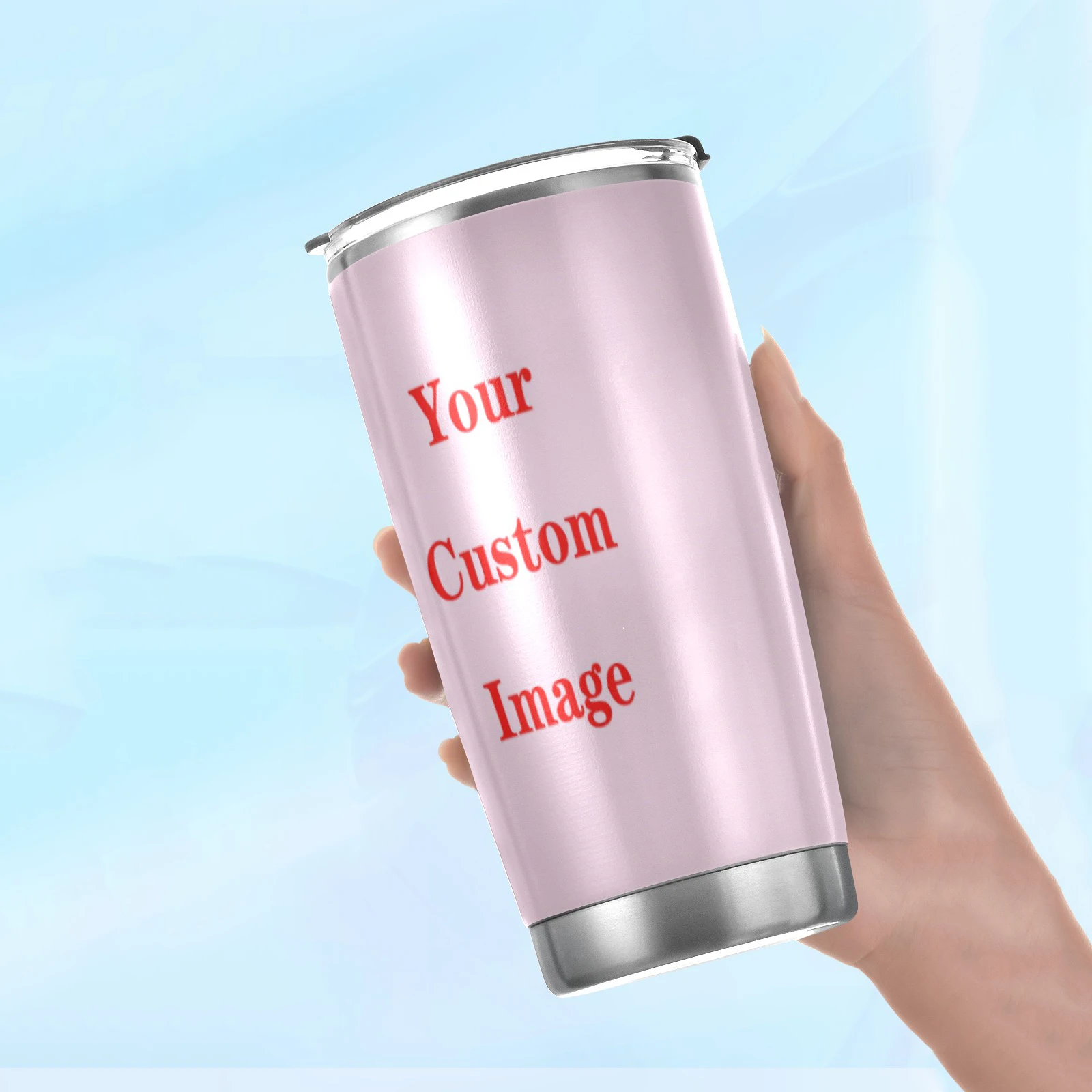 2022 New Car Cold Storage Sippy Cup Freezing Portable Hot Cup Drink Holder Beverage Can Cooler Custom Pattern