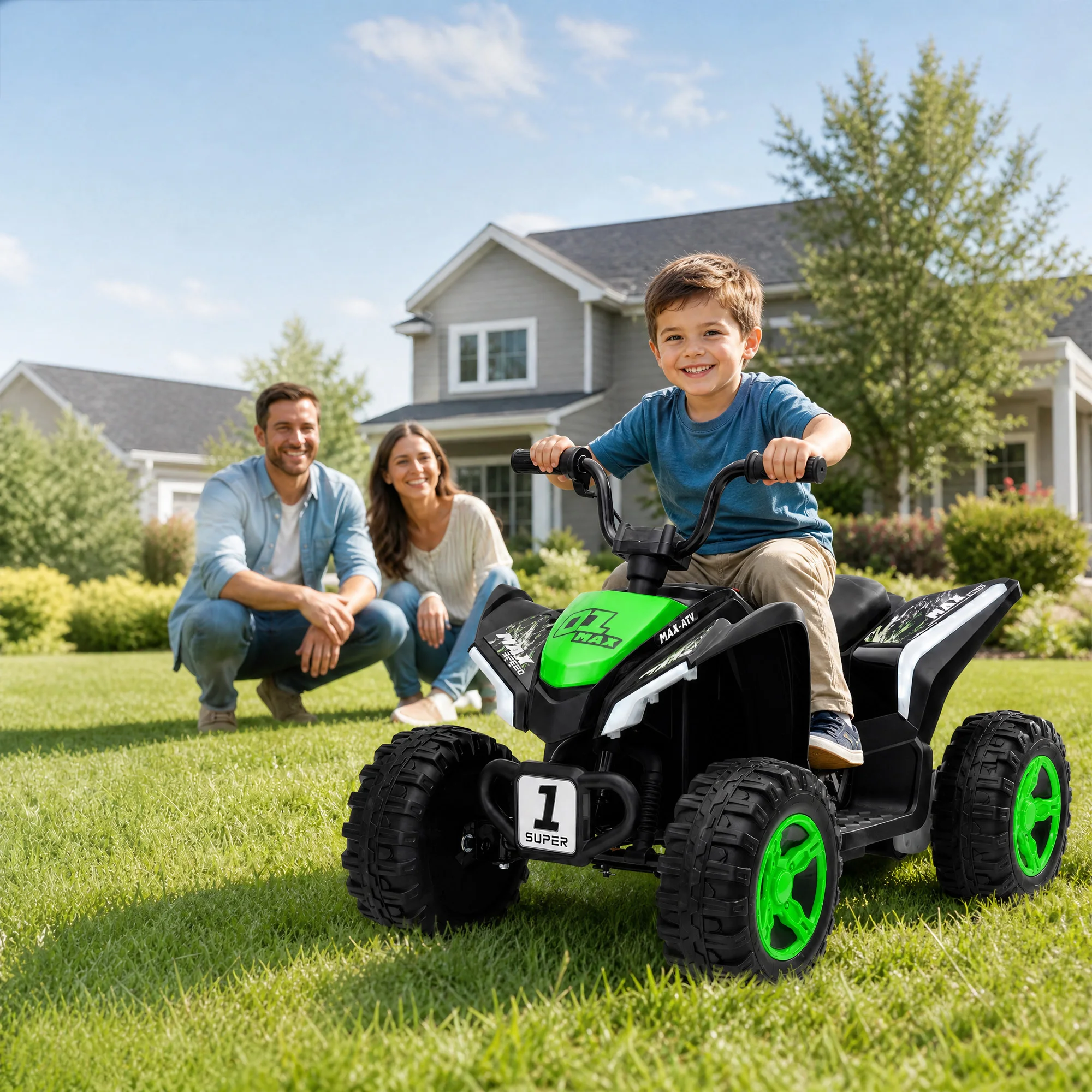 12V Kids Electric ATV Ride-On - Kids Toys Quad ulasan dan harga