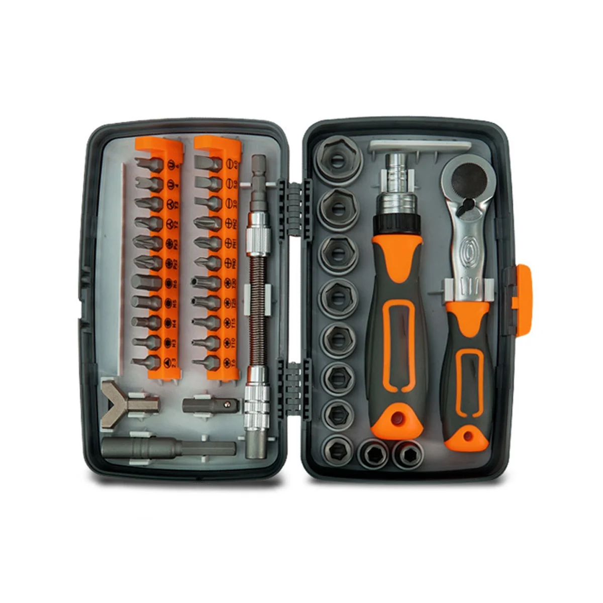 

38 in 1 Labor-Saving Ratchet Multi-Purpose Screwdriver Set, Ratchet Screwdriver Set, Screwdriver Bit Set