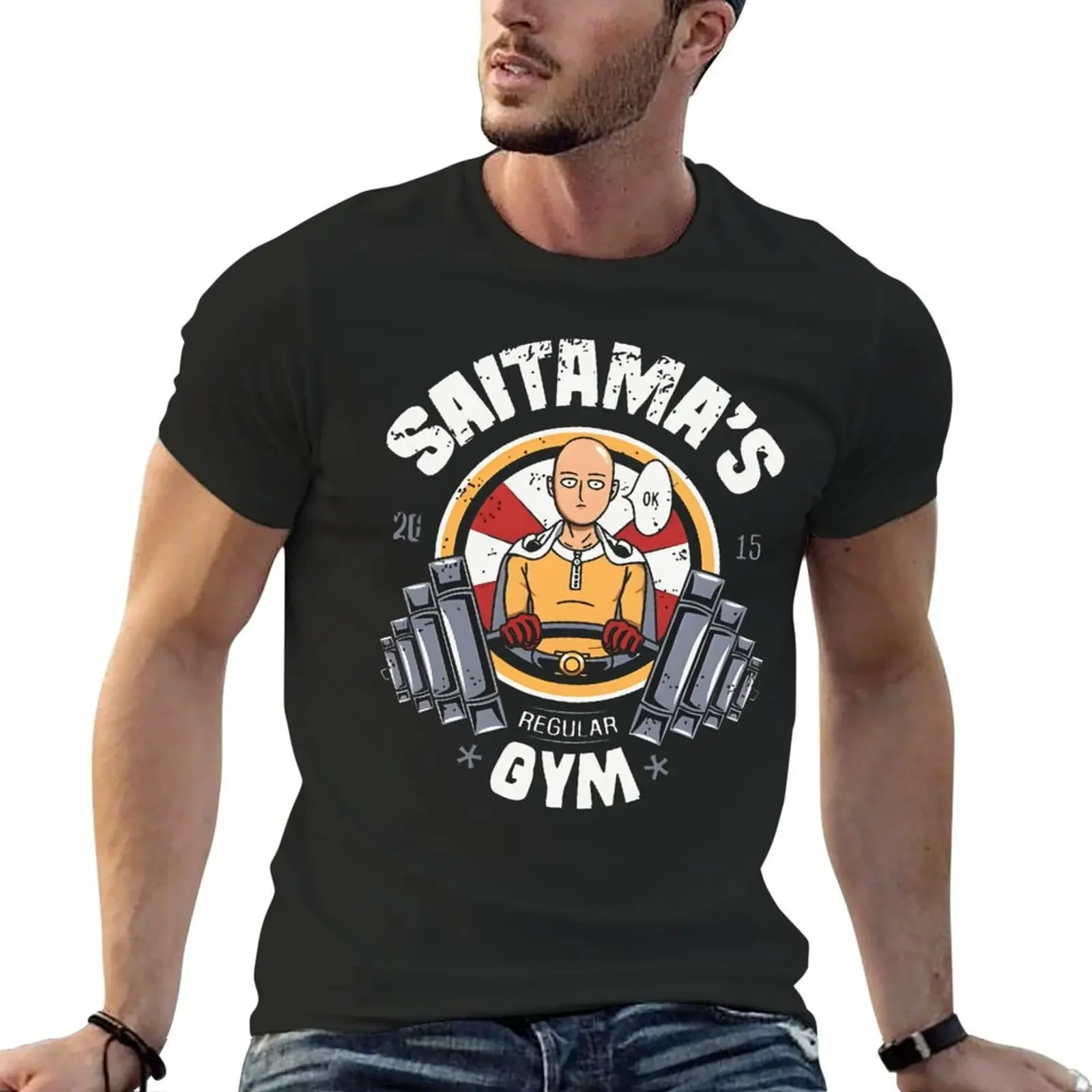 

Anime gym saitama's T-Shirt graphic t shirts plus size tops men clothes