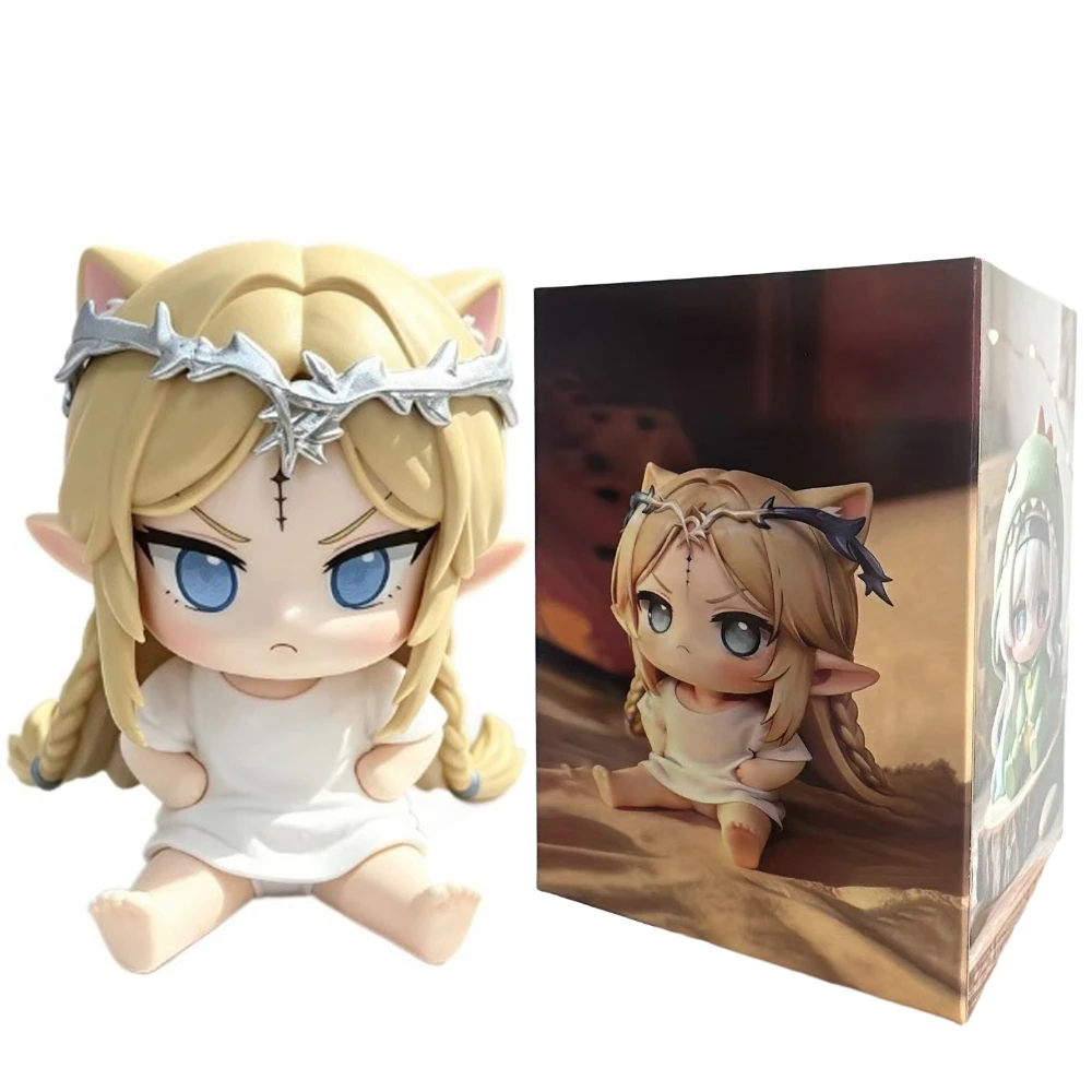 Figura Coleccionable de PVC de Kal Tsit, Gato con Cara de Enfermizo y Orejas de Elfo, Diseño Exquisito para Fans