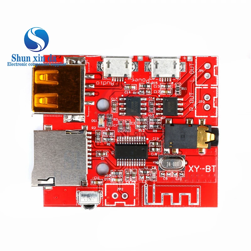 3 واط سيارة بلوتوث 4.1 MP3 WAV فك مجلس مكبر الصوت وحدة استقبال الصوت دعم USB/TF/U-DISK/IR التحكم عن بعد الأحمر #3