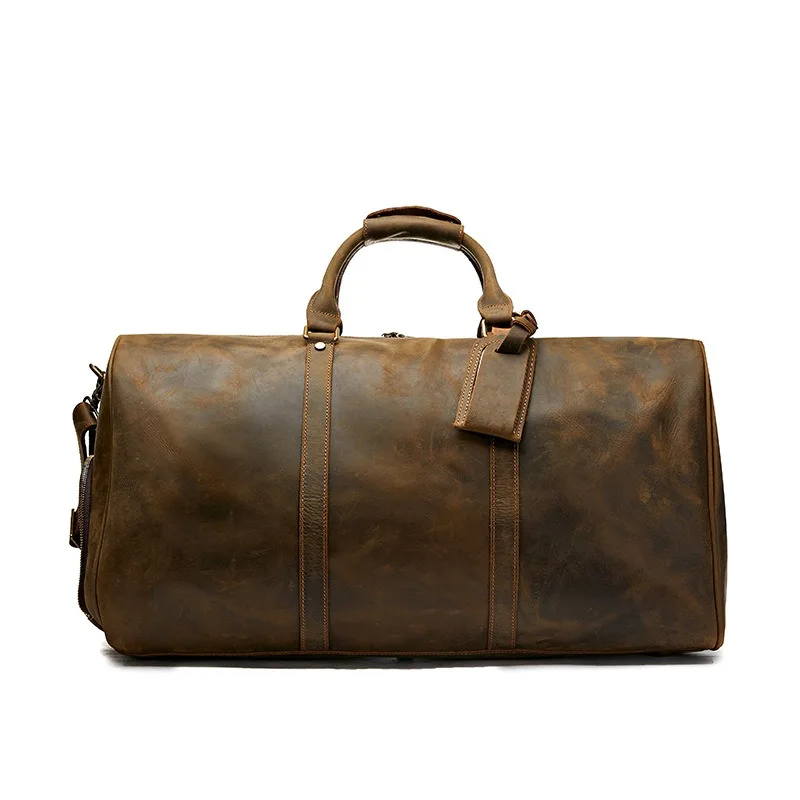 

First layer cowhide extra large men's handbag