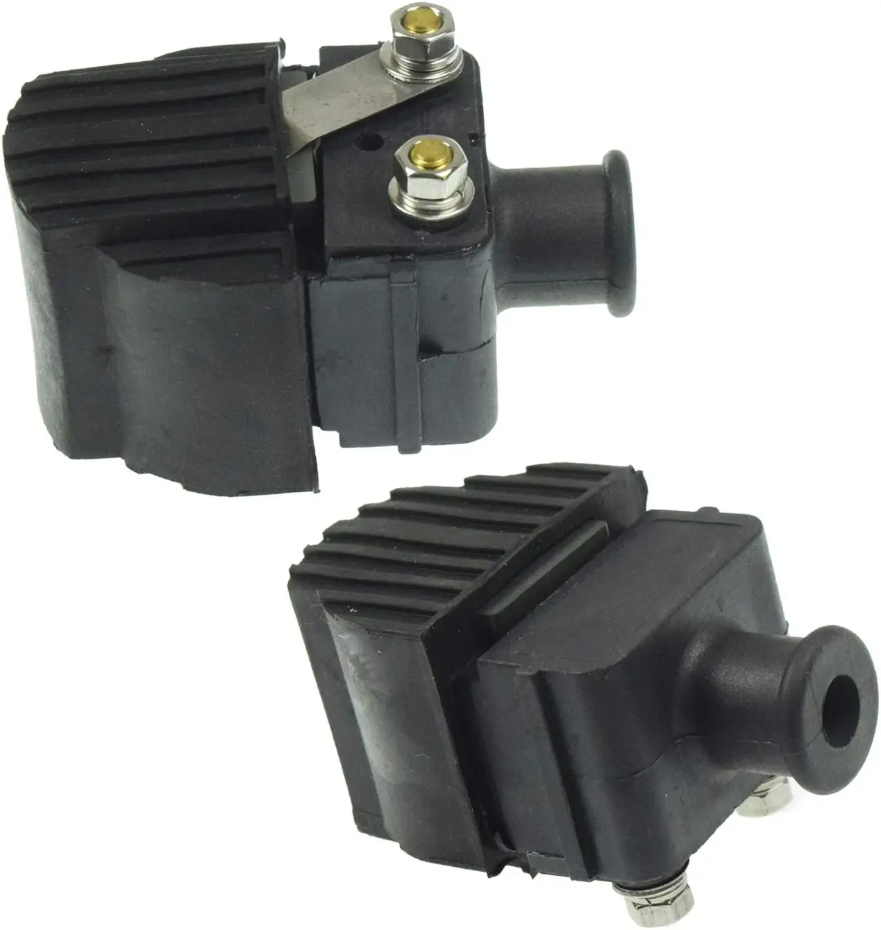 GWNOWZZET 2 قطعة ملف الإشعال متوافق مع ميركوري مارينر قارب خارجي 6-125HP 140HP V135 V150 210CC ، لكرايسلر فورس 40h
