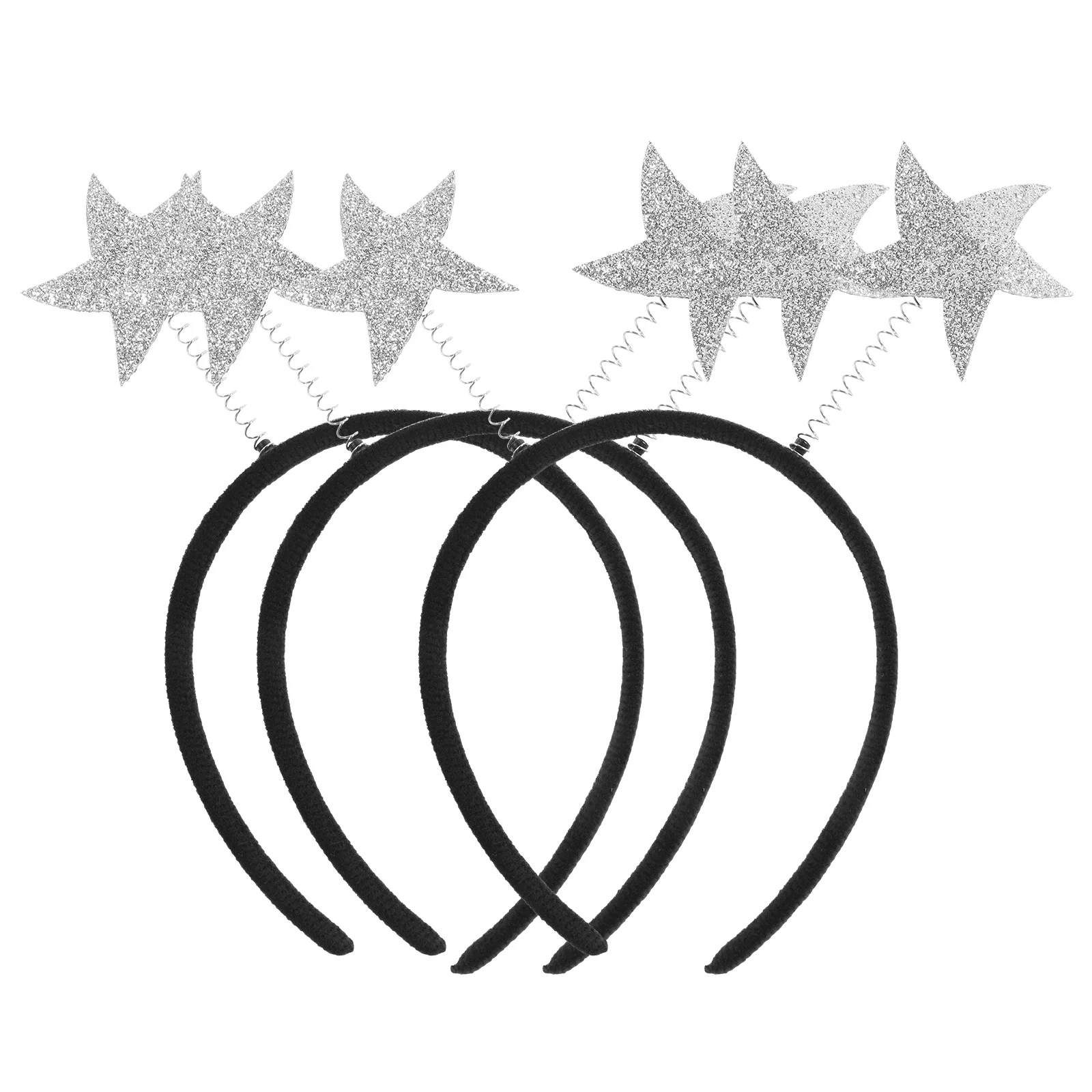 3 Pcs Dress Headgear Men and Women Toddler Party Supplies Star Boppers Fun Hair Accessories for Girls