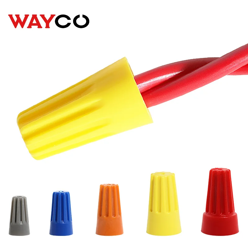 10/20/30PCS Screw Cap Electrical Wire Connector For Fast Splice Of Cables-P1 P2 P3 P4 P6 Twist Connection Quick Wiring Terminals