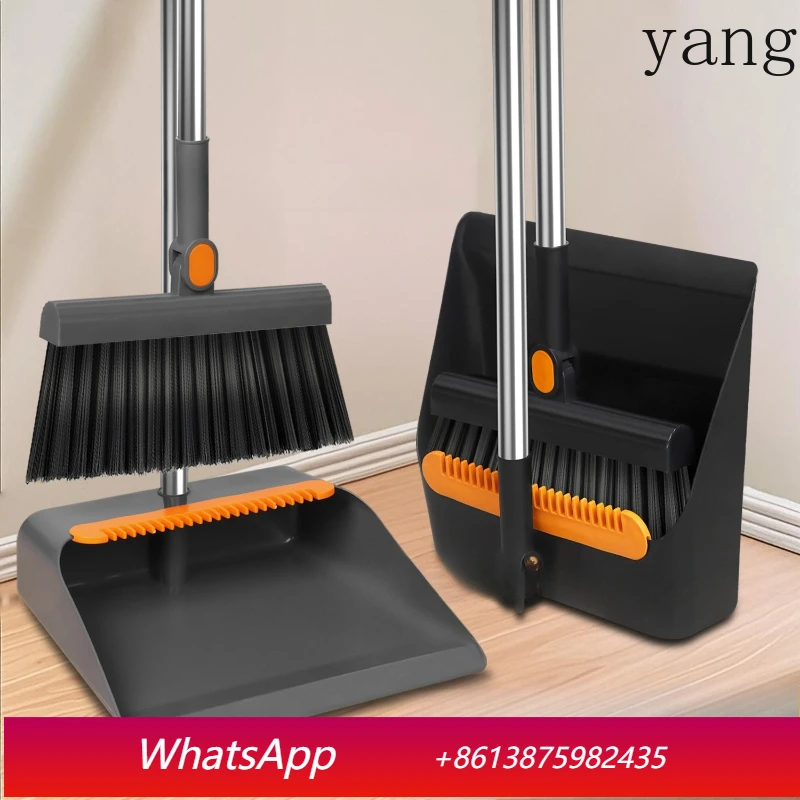 

Набор для уборки LTT: метла и совок, увеличенные, утолщенные, с длинной ручкой, с мягким ворсом, инструмент для уборки