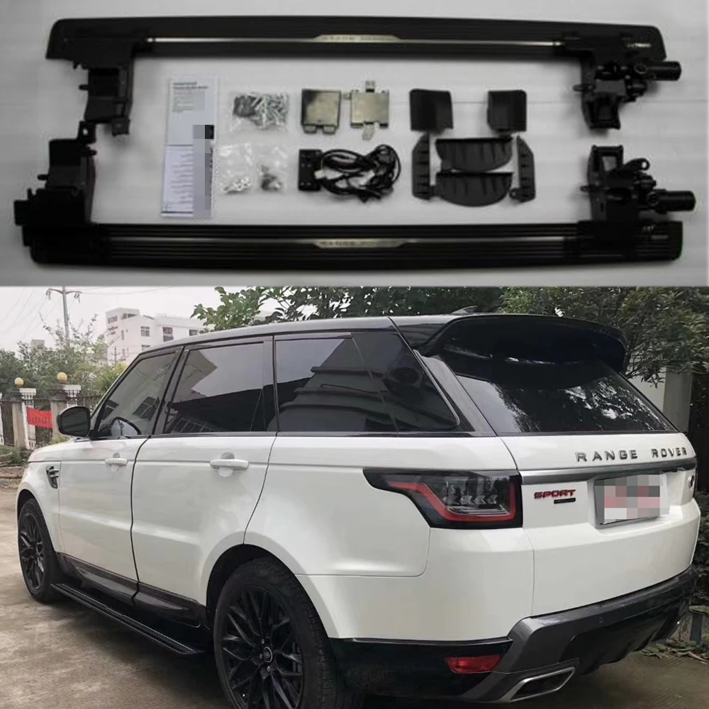 Fixed Deployable Electric High Quality Car Door Running Board Side Step fit For LR Range Rover Sport 2014-2023