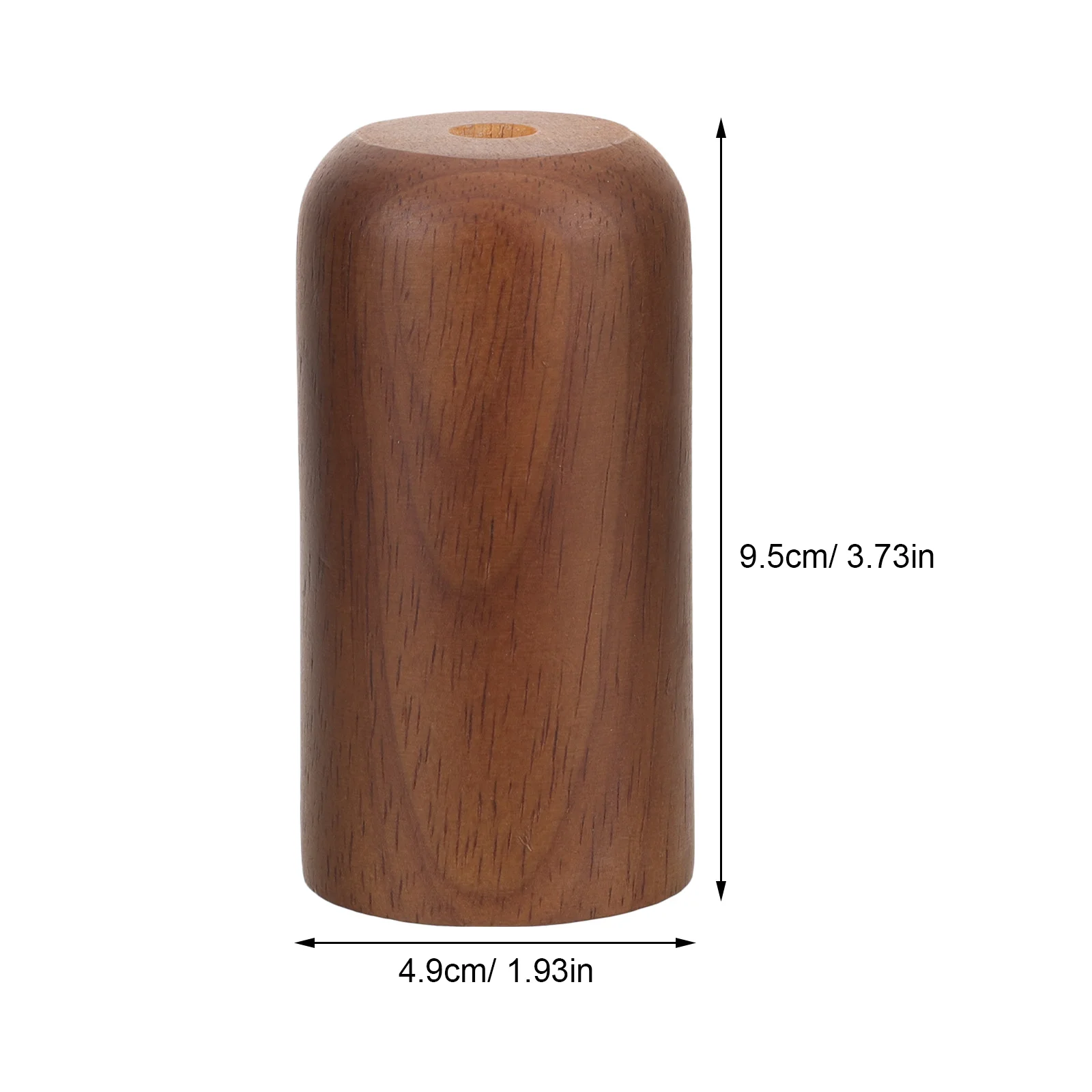 خشب متين E27 مصباح كأس قاعدة اليدوية دائم الرجعية المقبس كوب DIY بها بنفسك حامل الإضاءة Finials الحديثة E27 حامل مصباح الكؤوس #2