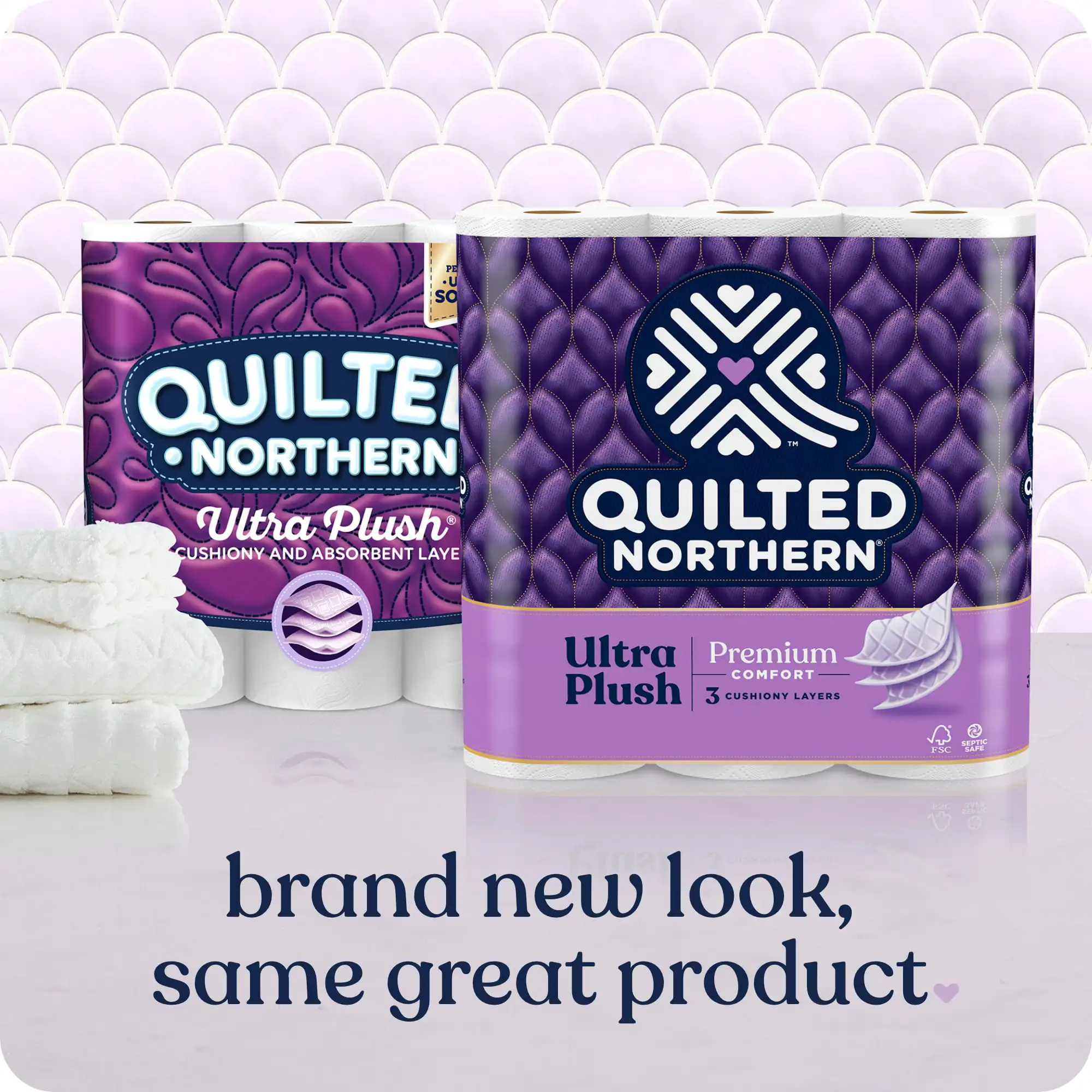 

Quilted Northern Ultra Plush Toilet Paper, 24 Mega Rolls