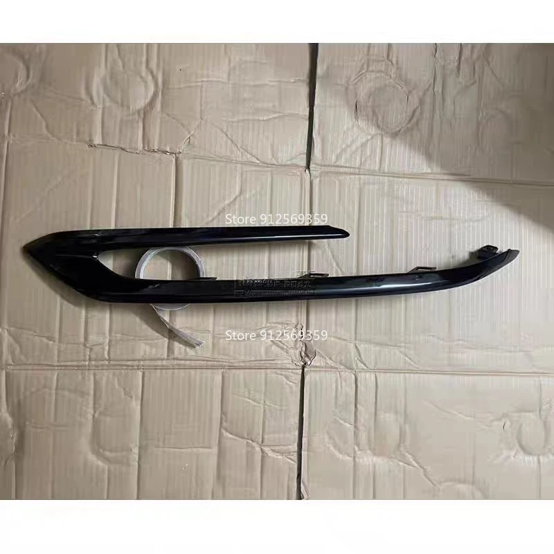 1pair Front Bumper Trim Strip For Lexus RX RX350 RX450h RX500h Sport Model 2023-2025 Fog Light Frame Grille Decorative Strip