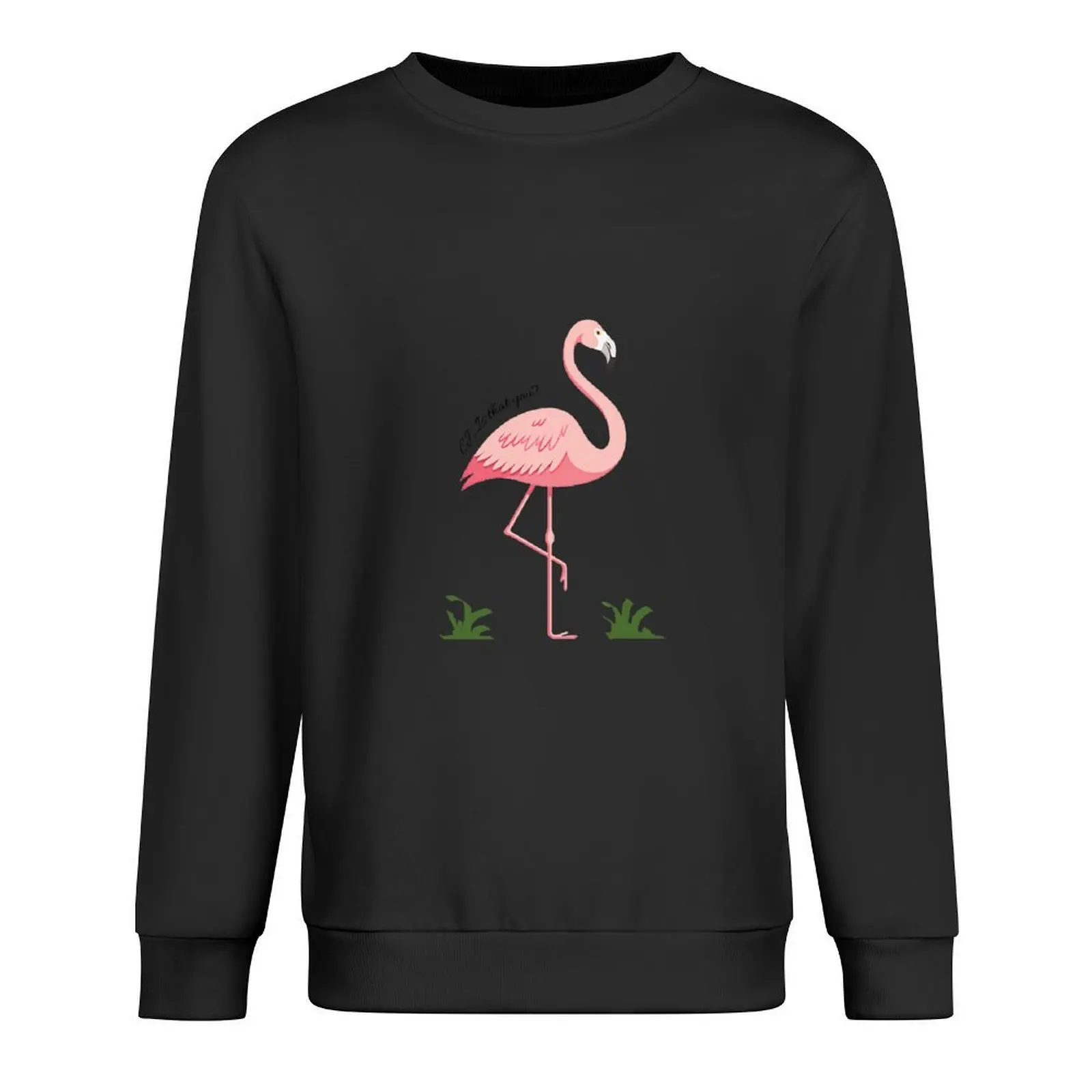 

West Wing: C.J., Is That You Flamingo Pullover men's clothes korean autumn clothes aesthetic clothing new sweatshirt