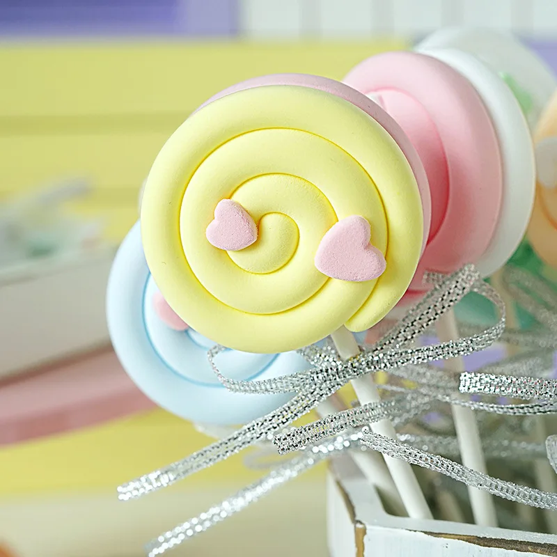 Artificial Lollipop Wedding Dessert Ornaments Simulation Cotton Candy Model Dessert Shop Window Display Sample Photography Props