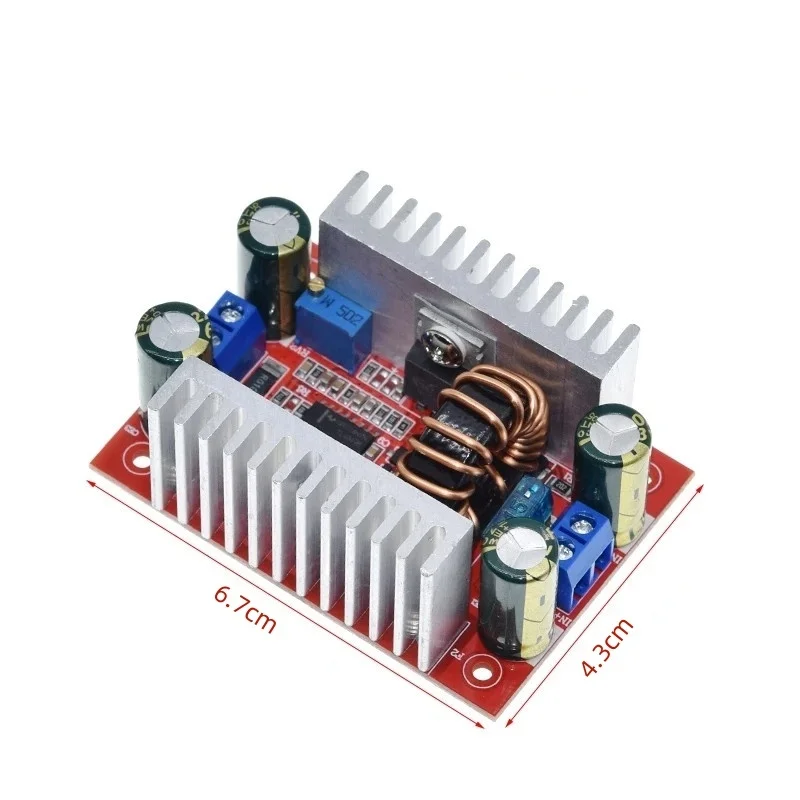 DC to DC 400W 15A(Max) 8.5-50V to 10-60V Module Step-Up Boost Converter Constant Current Power Supply LED Driver Voltage Charger