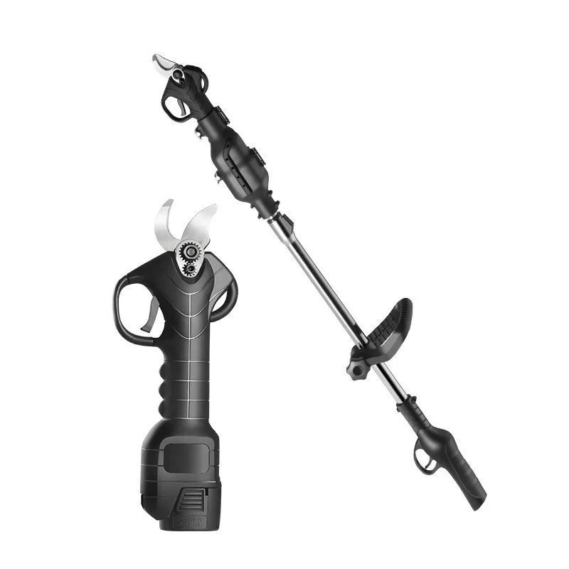 Cesoie elettriche da potatura, tagliaerba a batteria al litio per giardino e frutteto con design leggero e portata estesa