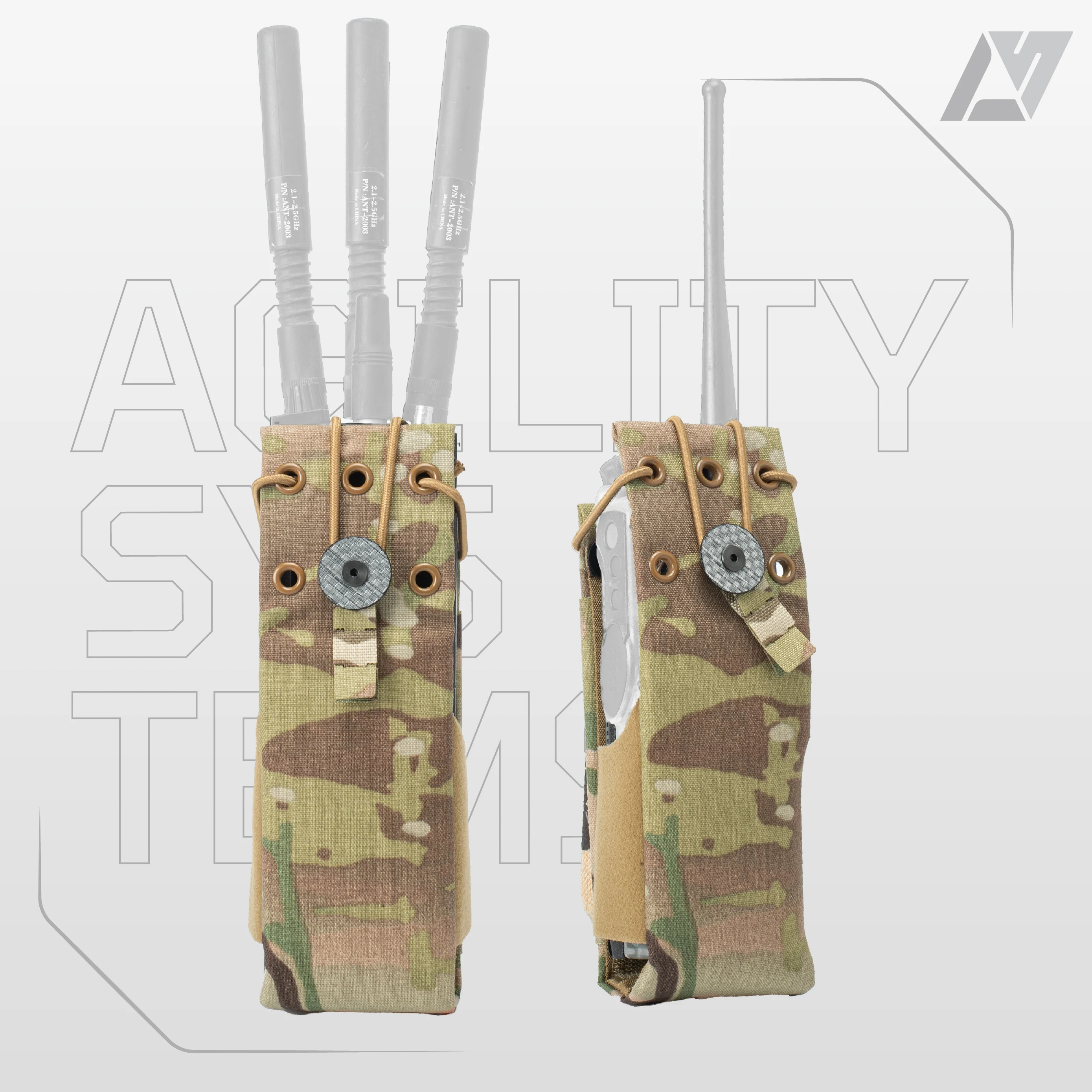 AS Smart System Pharaoh-style Tactical Multi-purpose Radio Bag for 148/152/MPU5/XTS Intercoms