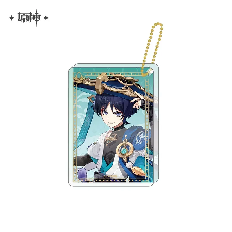 Sunsyea Official Genshin Impact Merch From miHoYo Wanderer Keychain Pendant Anime Collection
