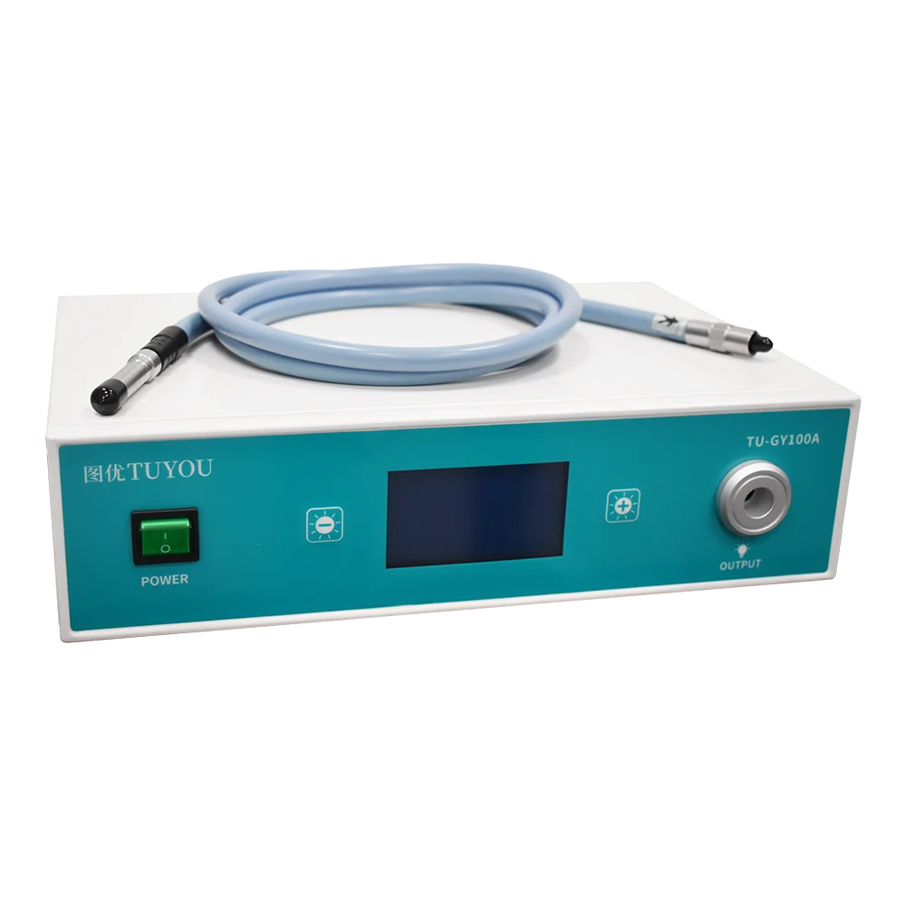 

TUYOU Factory Direct Sale 100w Surgical Fiber Optic Light Source for Diagnosis Endoscopy Medical Equipment